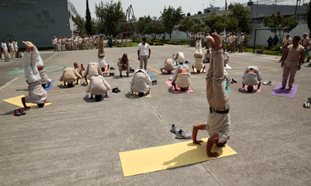yoga en reclusorios de la CDM